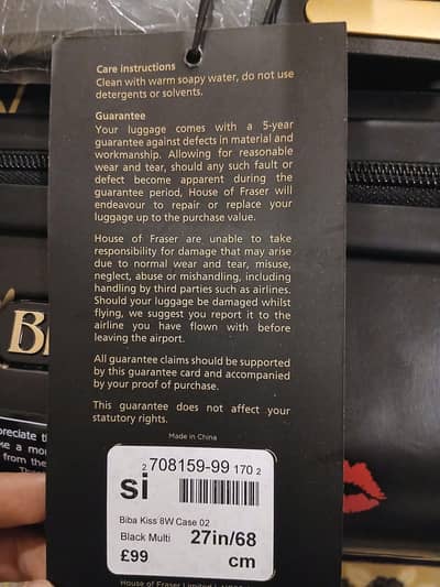 Original BIBA Designer Bag – New Condition