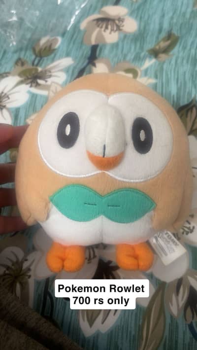 Pokemon plushes and figures