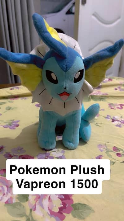 Pokemon plushes and figures