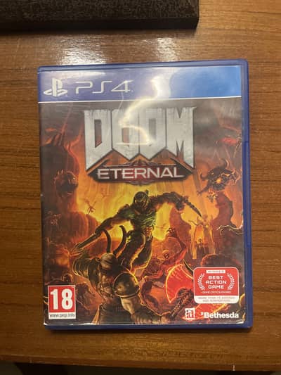 DOOM ETERNAL PS4 Original CD - Excellent Condition