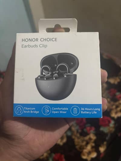 Honor choice earbuds clip