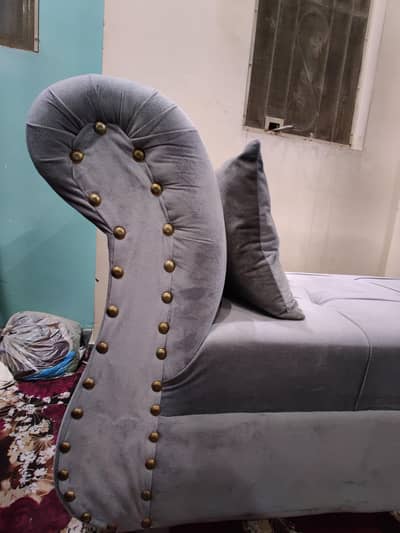 New sofa satte best wood urgent sale.