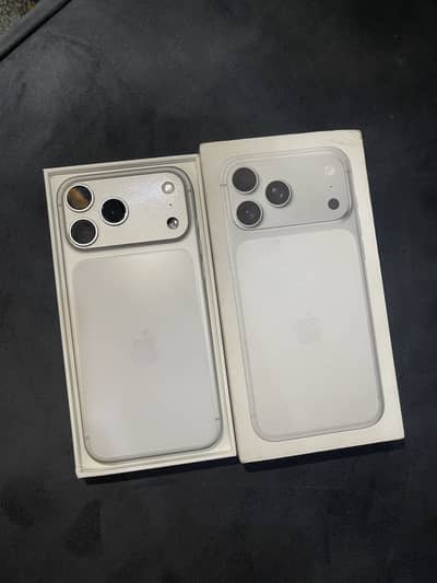 iPhone 17 pro max silver