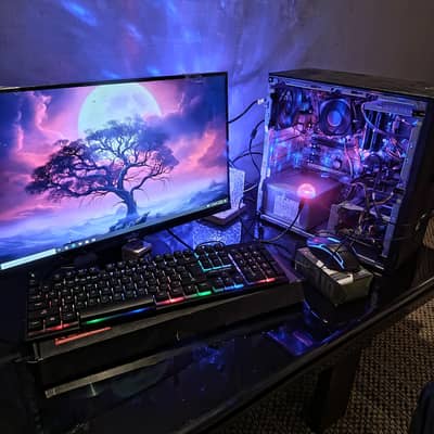 Gaming + Office Use pc brand new complete setup box packed