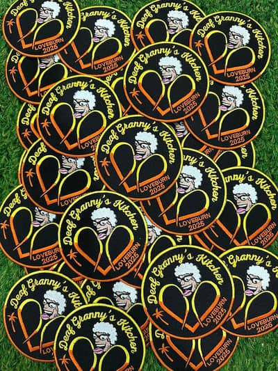 pvc custom embroidery patches