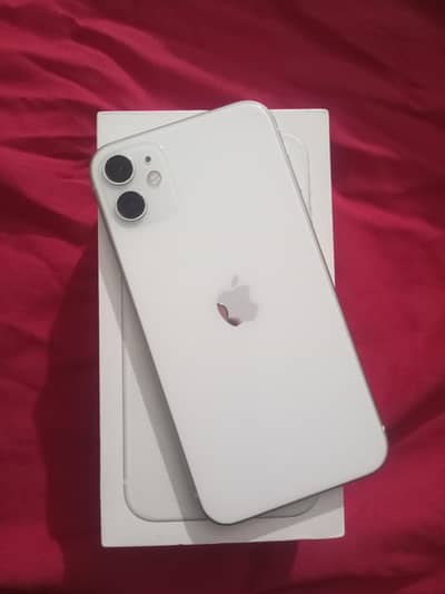 iphone 11 box wala 128 gb pta approve e sim  physical Sim