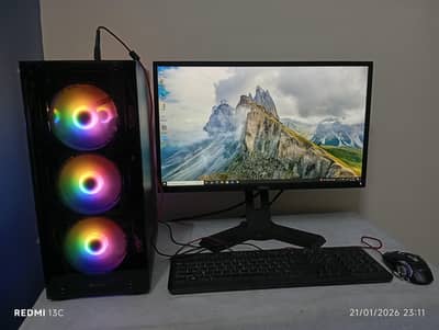 Complete computer setup for sale in resonable price