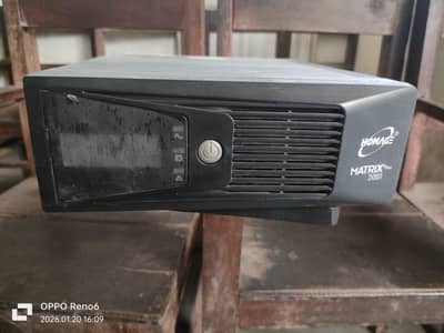 Homage 24 volt double battery UPS
