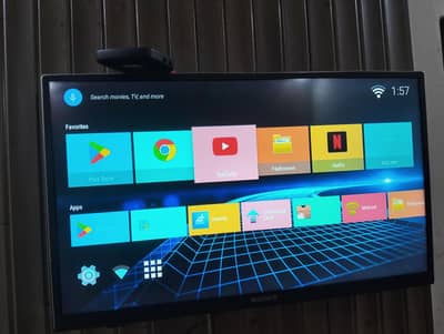 Sony 32 inch LED with Android Box ompotad
