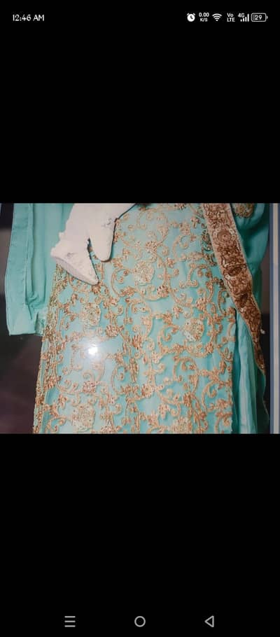 only one time used 3 piece dressin XL size