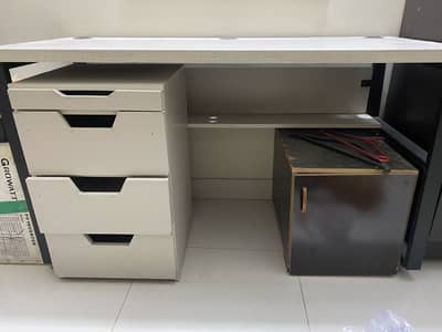 Computer Table with Drawer