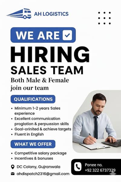 Sales Agent For Truck Dispatch