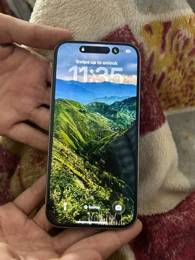 I phone 15 pro jv 256 panel change baki all ok battery 98