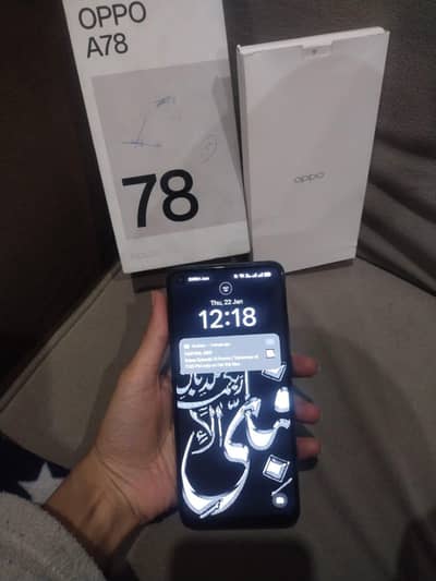oppo a78 .