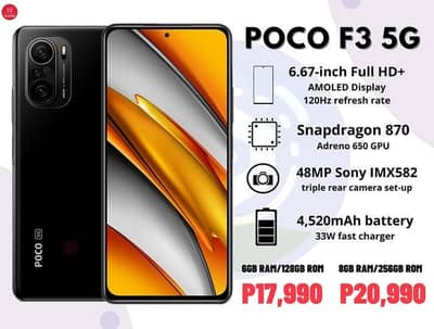best gaming phone Poco f3 snapdragon 870