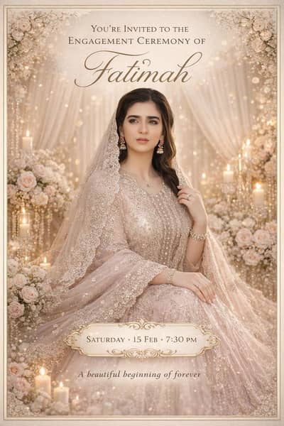 Invitation card design