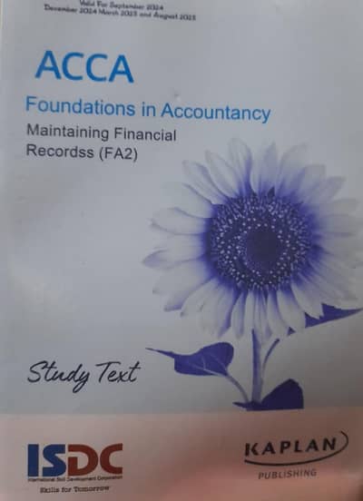 ACCA FA2 STUDY TEXT AND EXAM KIT