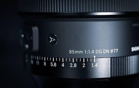 SIGMA 85MM 1.4 DG DN E mount SONY