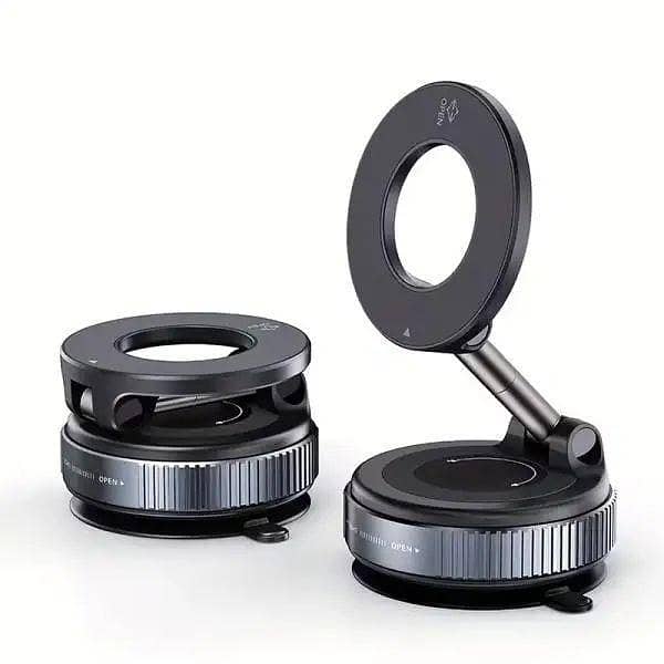 K007 Magnetic 360° Car Phone Holder with Strong Suction Base