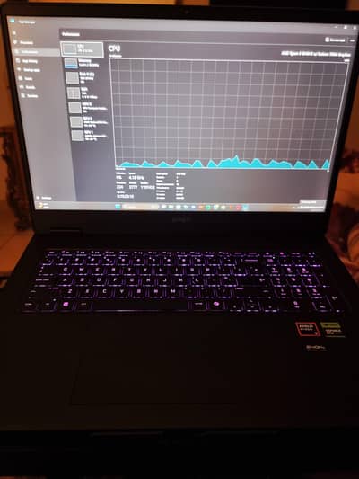 Hp omen 17.3 gaming laptop pc 17-db0000 ryzen 9 240hz rtx4060 8gb