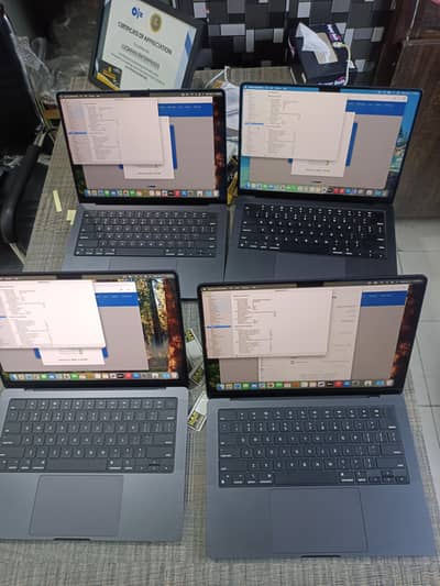 4 UNITS MACBOOK PRO M4 2024 14 INCH 16GB RAM 512GB SSD 100 HLT 50 CC