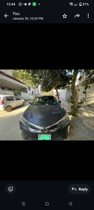 Toyota Corolla altis 1.6 automatic