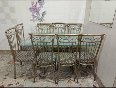 Dining table with chairs