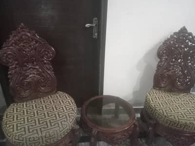 chinioti chairs with table