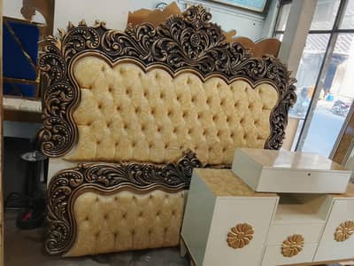 new design bed total antique items