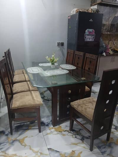 dining table with 8 chairs