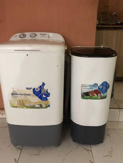 Haier Washing Machine & Dryer  | Spiner