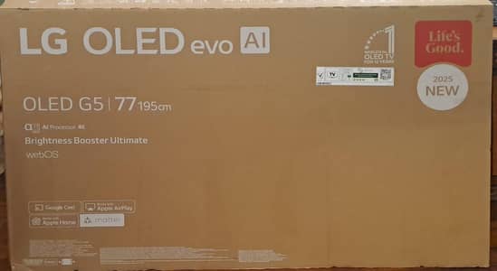 LG 77"  GALLERIA TV MODEL 77G5 THE REALITY AT UR HOME