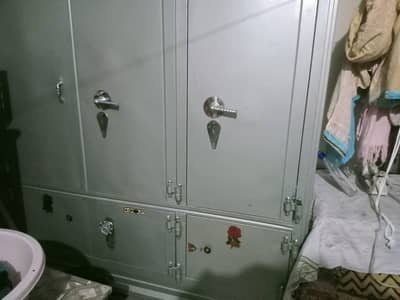 Iron Almirah, Cabinet, Cloth Almirah, Safe Almirah 3 Door