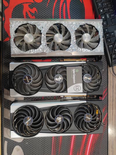 Nvidia RTX 3080, RX 6800XT, RX 6700XT GPU available