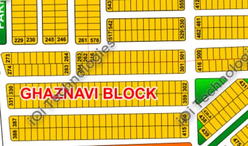 10 Marla Prime Location Plot for Sale Ghaznavi Block, Bahria Town
