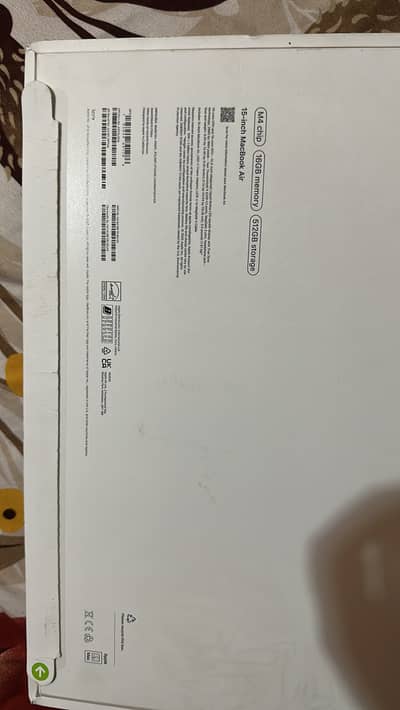 MacBook m4 15inch 16/512GB new