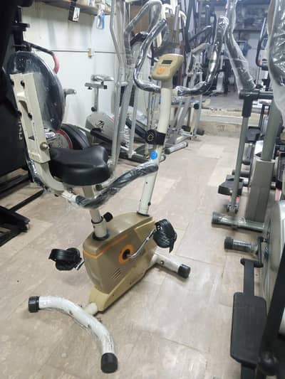 Exercise ( Magnetic bike back support) cycle