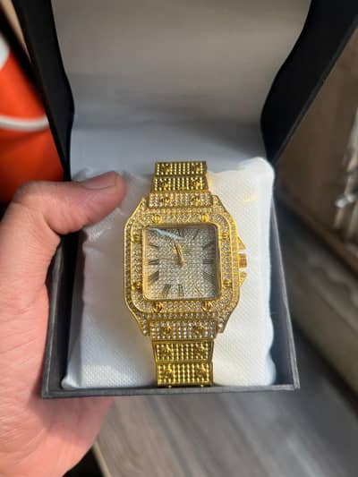Luxury Diamond Studded Watch available in bulk