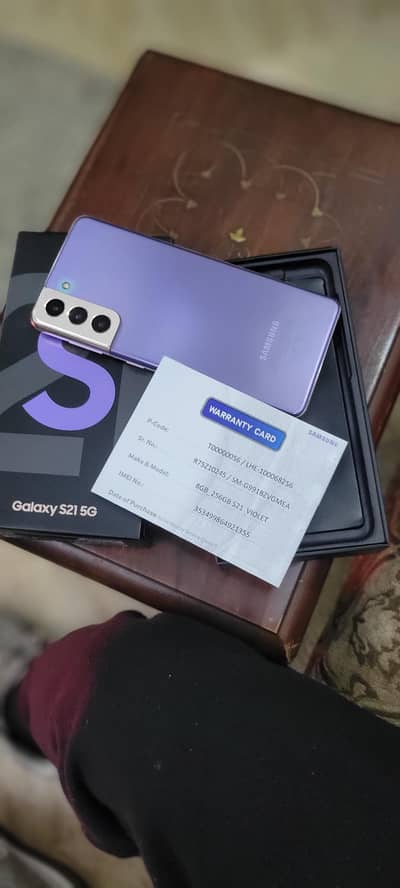 Samsung galaxy s21 official approved 256GB