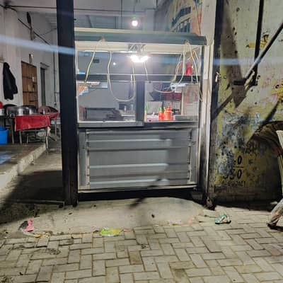 fast food counter bargar shawarma