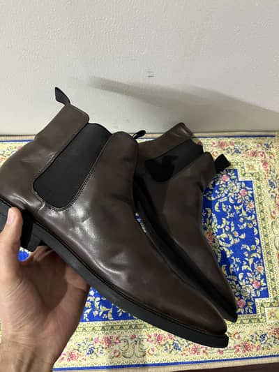 H&M leather Chelsea 45