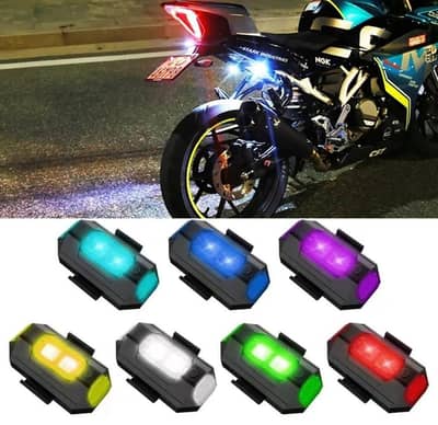 Air craft flasher bike lights