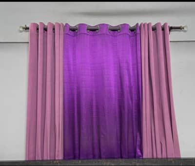 curtains wall side lights 2clocks and 5circle decorations mirrors