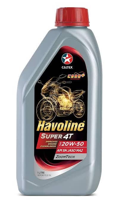 CALTEX HAVOLINE SUPER 4T Engine Oil, 1L