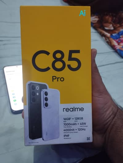 Oppo Realme C85 pro Gaming Phone  Box open 4 January use 2 days only