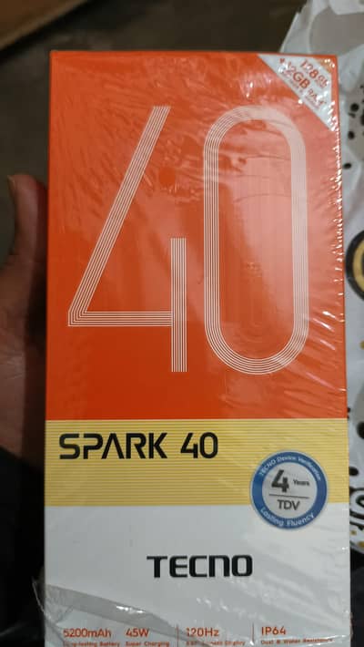 tecno spark 40 6/128 only box oen non active