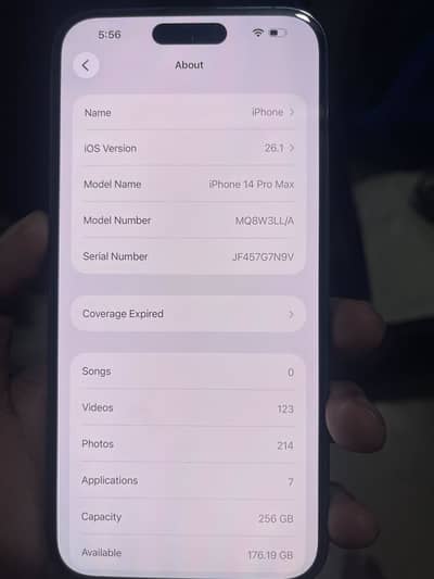 Iphone 14 pro max 256gb jv