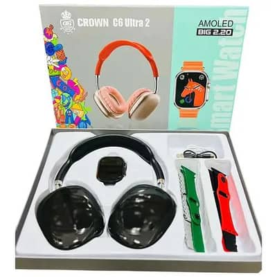 Crown C6 Ultra 2 Smart Watch