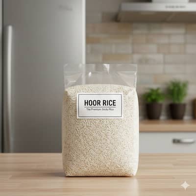 Hoor Premium Sticky Long Grain Rice – 1kg