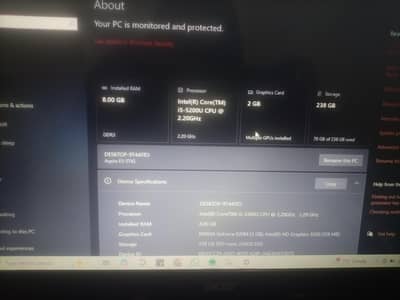 Acer Aspire Z5WAH i5-5th gen.